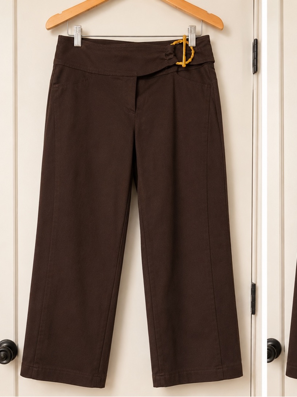 Cache women’s Dark Brown Cargo Pants
